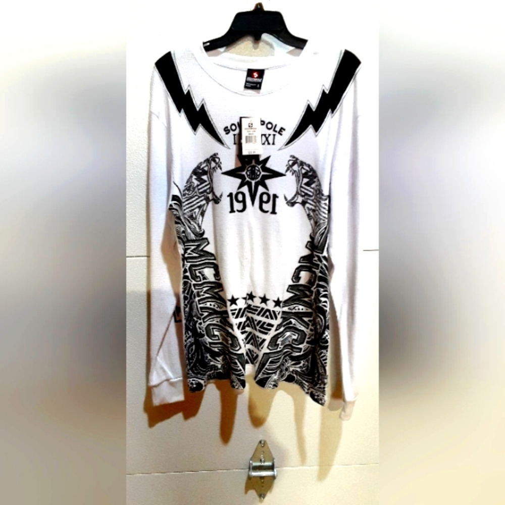 Men's South Pole thermal long sleeve shirt new with tags